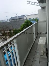落ち着いた時間を過ごせるバルコニーです