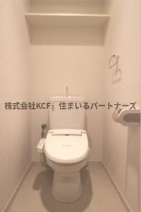清潔感のあるトイレです