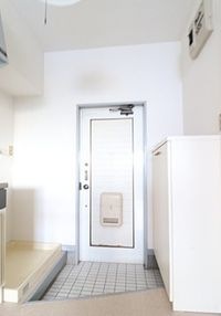 ゆったりとした玄関です