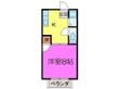 茶屋町エビスコーポの間取図