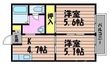 フレグランス寿 B棟の間取図
