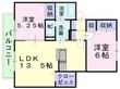 エクセレンス早島Bの間取図