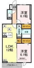 M-DREAM Ⅱの間取図