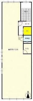 岡山市北区中山下1丁目の間取図
