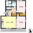 グランシャリオ前屋敷Aの間取図