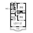 キャトル・セゾンⅡの間取図