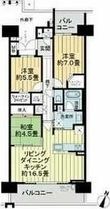 ライオンズ知立レジデンスの間取図