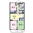 ファミールK向山Ⅱの間取図