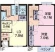 グランドソレーユ Aの間取図