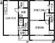 ファミールの間取図