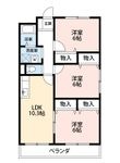 プラチナハイツ安井IIIの間取図