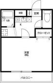 プレジール リモージュの間取図