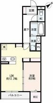 ラ・カシェットの間取図