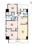 プロシード新安城の間取図