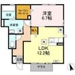 シャルマン ヴィー Aの間取図