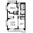 ロイヤルスクエアの間取図