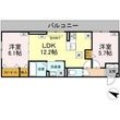 カーサ・カルーナの間取図