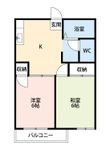 パームタウンCの間取図