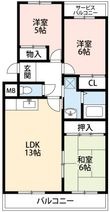 エトワール末広の間取図