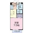 クレアK&Kの間取図