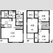 Land　court　豊明前後町の間取図