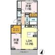 D-avance二本木新町の間取図