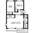 マンション桜台の間取図