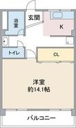 ヤカタハイツの間取図