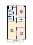 サンハイツ綾の間取図