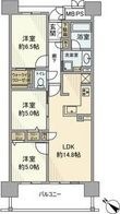 リコット三河安城南町の間取図