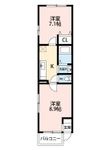パークウエストの間取図