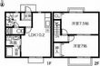 River Park A・B・Cの間取図
