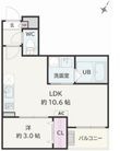 Jack shinsakaeⅠの間取図
