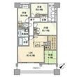 シャリエ大府グランマークスの間取図