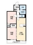 NEW PINE Aの間取図
