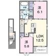 リヴェール・KⅠの間取図