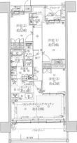 アルバックス知立駅前の間取図