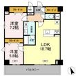 ヴィラ トルチュ東刈谷の間取図