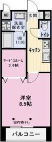 ALVIO新田の間取図