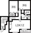 ヴィラ霞の間取図