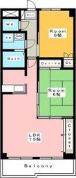 バトー・アントレの間取図