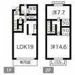 Albireo(30-28)の間取図