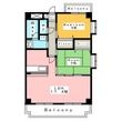 バトー・モンテの間取図