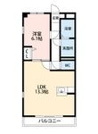 サンハイム西山の間取図