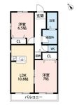 あいなむ18の間取図