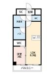 プレシャスコートマルセン刈谷の間取図