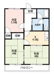 パークシティ美園Cの間取図