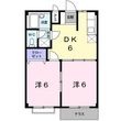 エルディムBの間取図