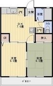 ドヌールⅡの間取図