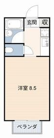 サンレスト湯山の間取図